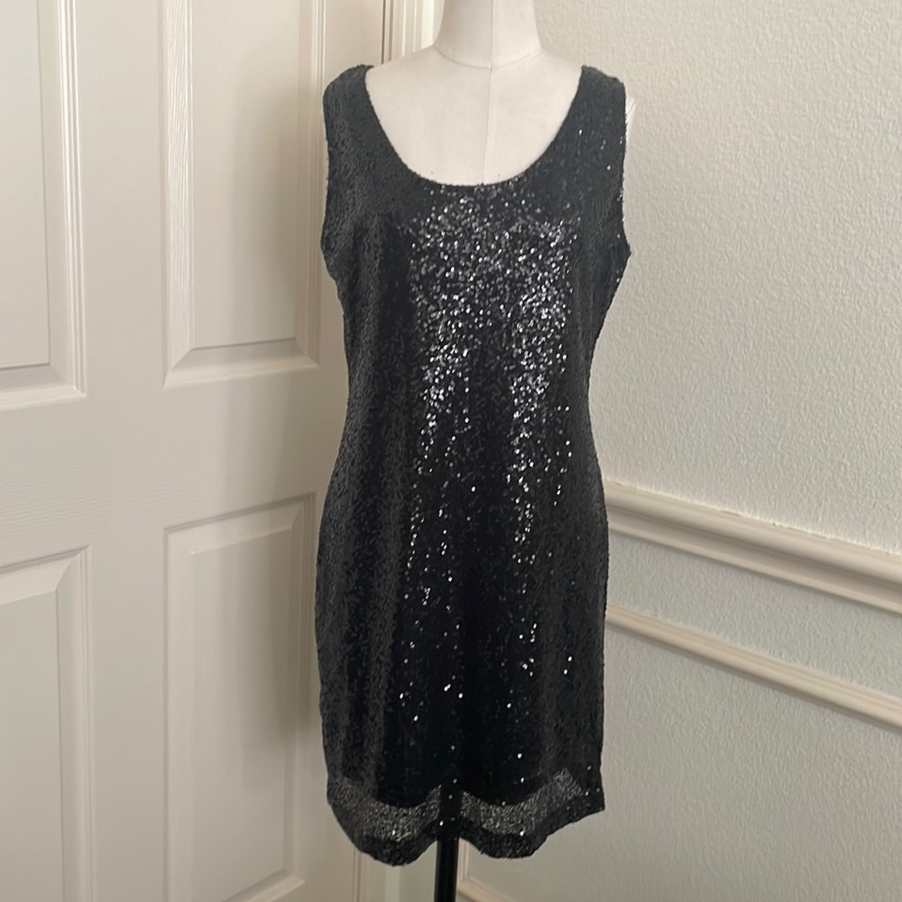 Rue21 Black Sequined Dress. New with tags